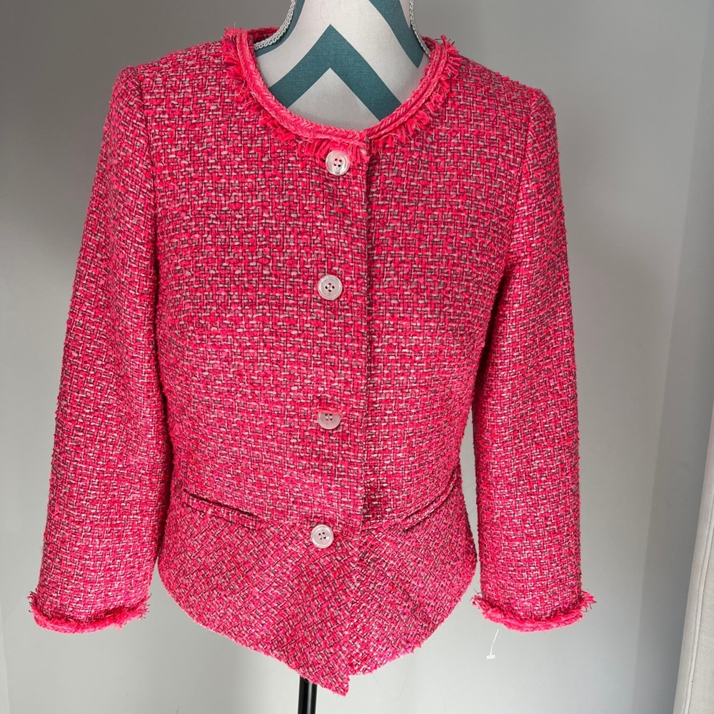 Pink blazer